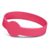 Maxi Silicone Bands - Embossed pink